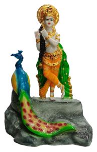 Paras Magic Standing Mor Krishna (12X7X20 inch)
