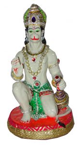 Paras Magic Hanuman Idol(8.75x6.5x15.25")