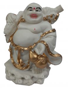 Paras Magic Laughing Buddha (Happy Man) Statue (10X7X9.5 inch)