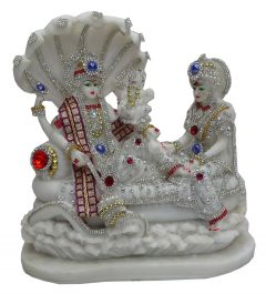 Paras Magic Lord Vishnu Laxmi Idol(9.5x5.5x10.5")